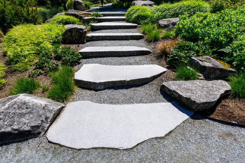 Flagstone Walkway Installation
