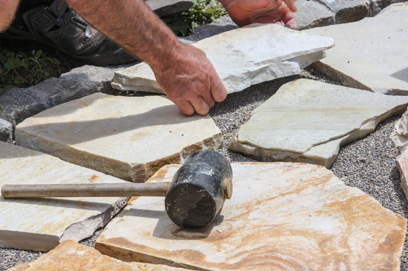 Tools and Materials for Flagstone